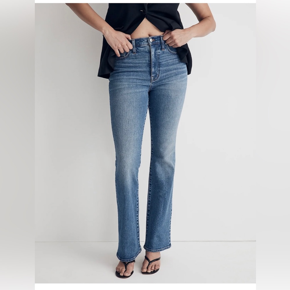 Madewell Blue Flare & Wide Leg Jeans